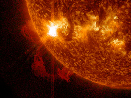 太陽フレアで地球滅亡!?どんな仕組みでどう影響が？対策は？