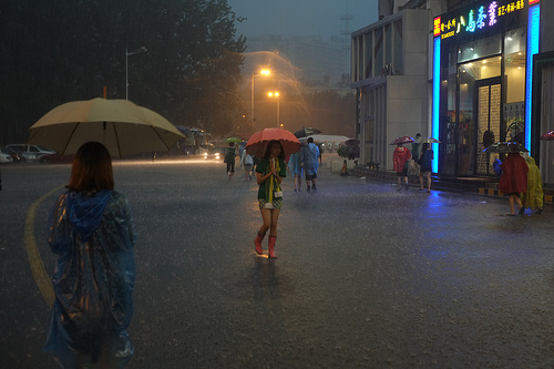 ゲリラ豪雨は対策が難しい！対策をしている企業は？